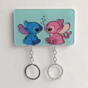 Stitch Couple Keychain
